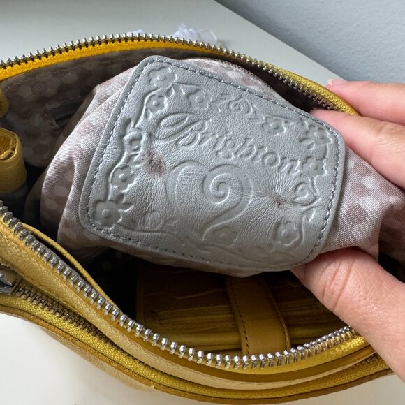 Brighton - Yellow leather purse with matching wallet - Picture 9 of 9